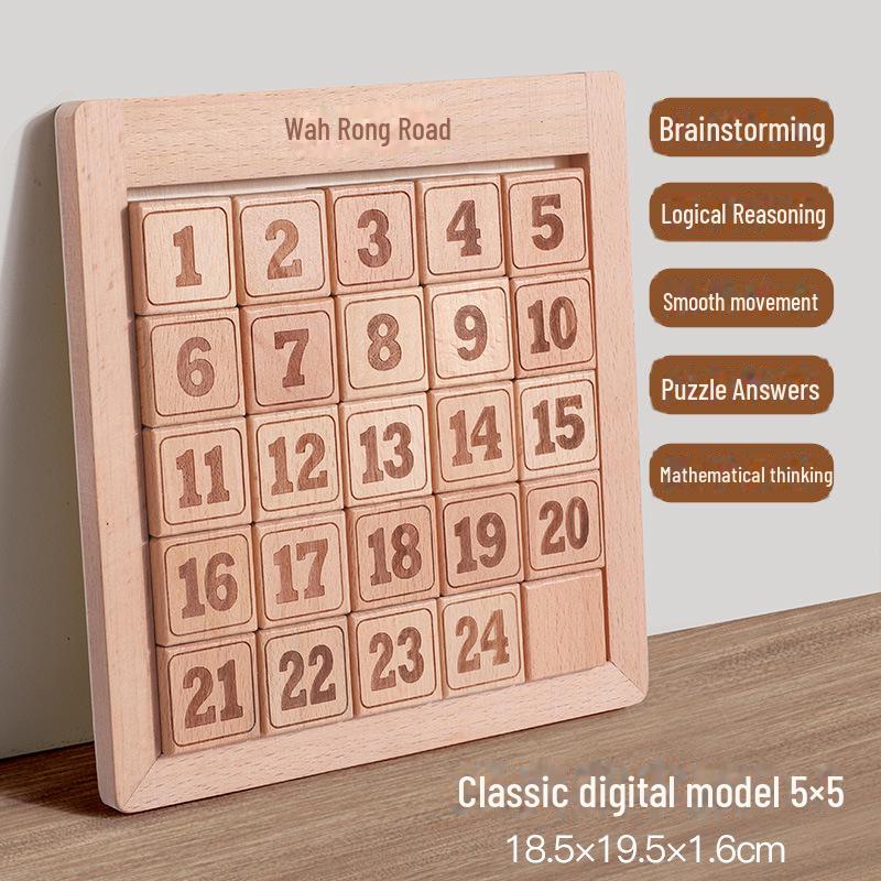 

Детская деревянная головоломка «Дорога Хуаронг» — развивающие строительные блоки для детей и взрослых