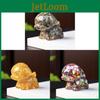 Animal Resin Art Figurine With Ocean Blue Turquoise For Living Room Decor