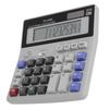 Solar Powered Calculator LCD Screen Basic Office Standard Function Calculator 12 Digit