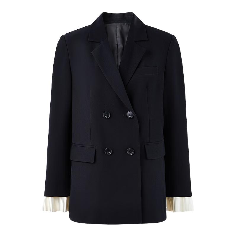 Женский ретро-блейзер с текстурой M