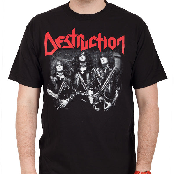 Best DESTRUCTION Band Graphic Cotton T-shirt Unisex Summer Short Sleeve Fashion Brand Tee Luxury Casual Vintage Retro Top