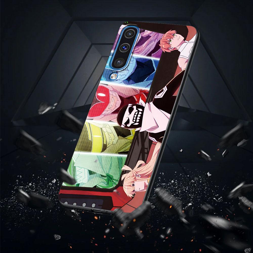 Sentai Daishikkaku Case for Samsung Galaxy A03 A04s A20 A30 A20e A70 A70s A50 A40 A30s A50s A20s A10s A10 TPU Black Phone Cover