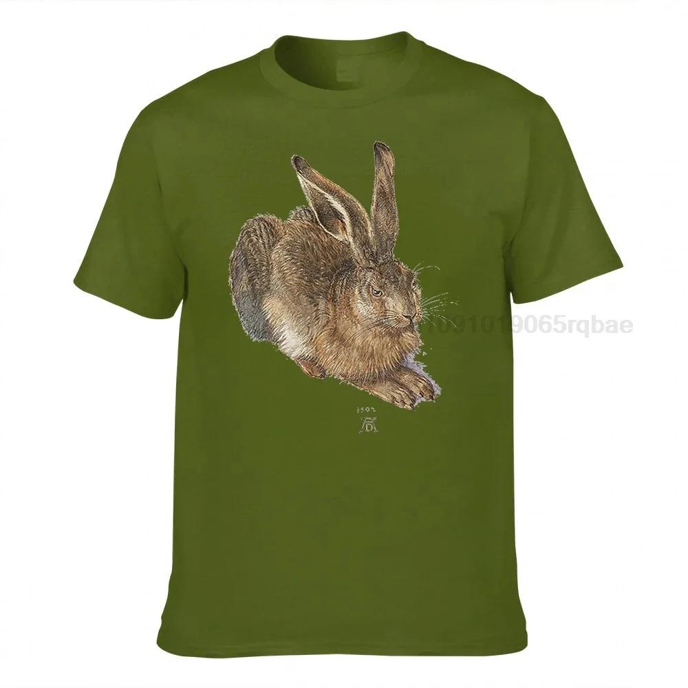 Durer Young Hare 100 Cotton Tshirt Classic Fine Art Old Master Sketch Animal Lover Rabbit Father Day Lazycarrot