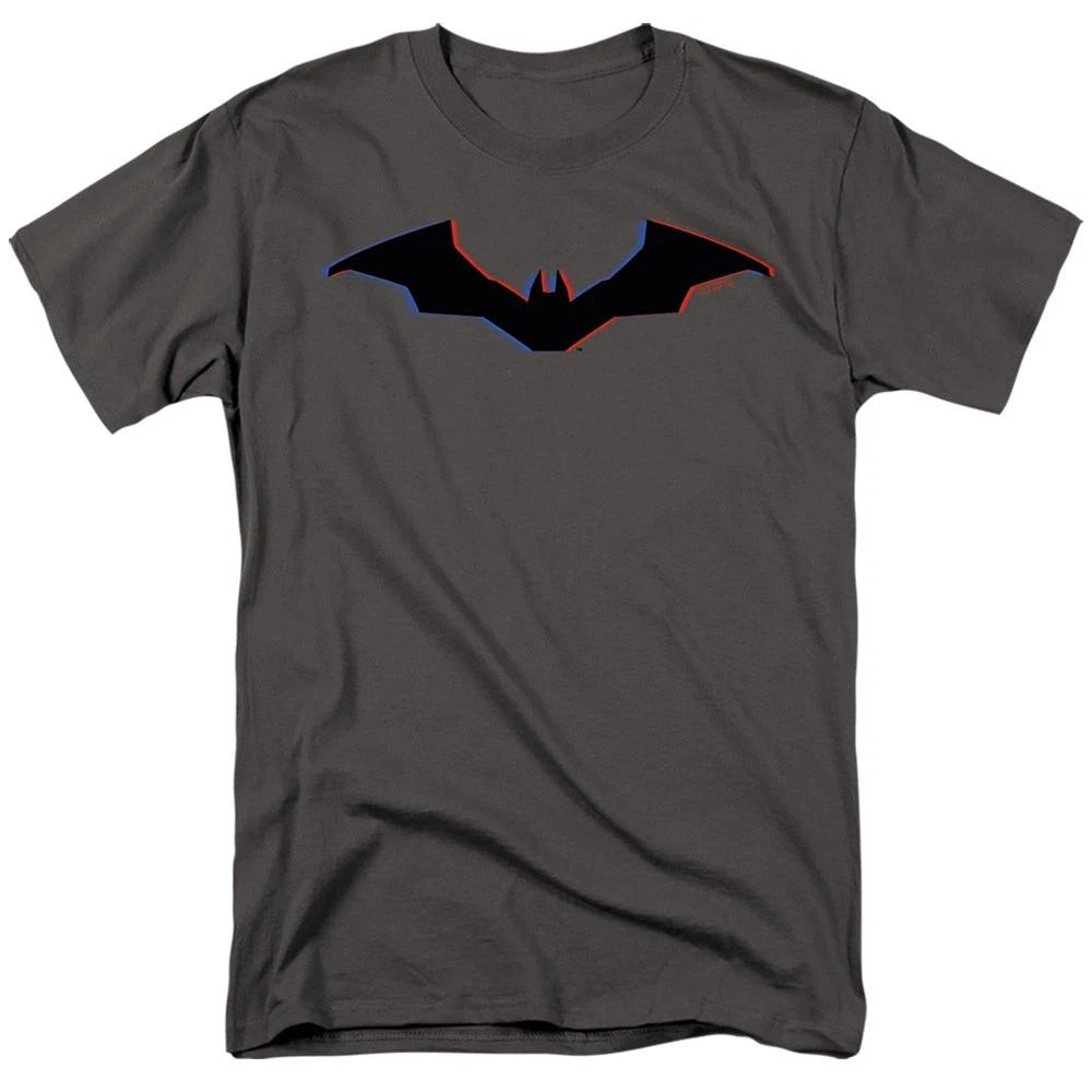 DC Comics - The Batman - Tri-Color Bat Silhouette -  Unisex Children s T-shirt - Gray 120