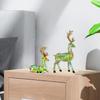 1 Dekorationszubehör Modell Rentierfiguren Skulptur für Schreibtisch
