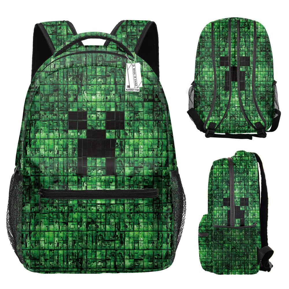 Sac à dos étudiant Roblox Sac à dos imprimé Roblox Sac à dos Mon Monde Sac à dos dessin animé anime pour enfants