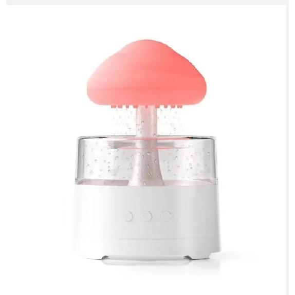 Rain Cloud Humidifier With LED LightMushroom Design Ultrasonic Diffuser For Home Use