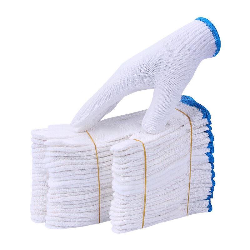 KESSZAL Thickened Pure Cotton Work Gloves