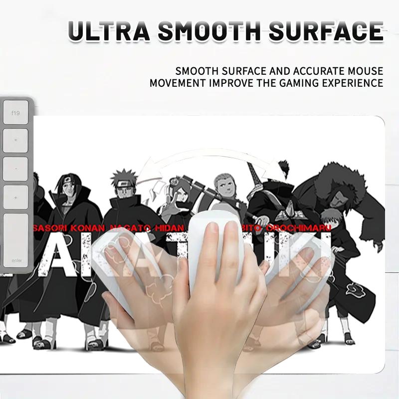 1Pc Akatsuki Group Portrait Gaming Mouse Pad Keyboard Desk Mat Non-slip Rubber Lock Edge Waterproof Computer Mousepad for Office Home Decor S164