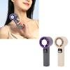 Portable Handheld Fan 100 Speed LED Digital Display Personal Cooling Fan Rechargeable Battery Operat