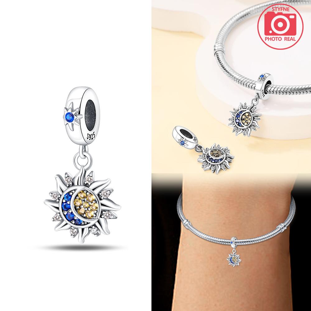 The Eternal Love Pendant Copper Colors Charm Beads Fit Original Charms Bracelet Beads For Women Jewelry Making Gifts