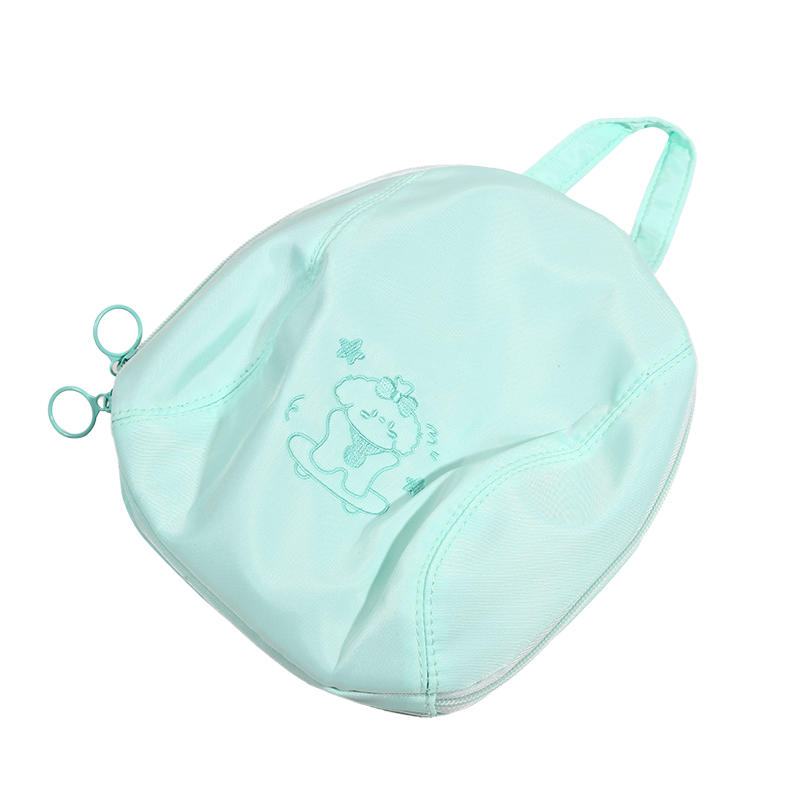 

1PC Round Lingerie Storage Bag Lightweight And Portable Ideal for Organizing Bras And Underwear During Travel One Size светло-зеленый