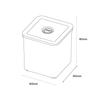 VAKUEN Premium Vacuum Storage Container, Square, 3.1L, 1 Container, with Convenient Valve, 100% Leakproof, Keeps Food Fresher Longer, BPA-Free, Dishwa