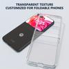 Clear Phone Case For Motorola Razr 40 50 Ultra Case Hard PC Transparent Back Cover Moto Razr 40 Ultra Razr50  Cases Funda