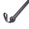 Heart-Shaped Black Leather Whip: Adult SM Training Tool for Women