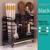 Stainless Steel Wall-Mounted Chopstick and Spoon Holder