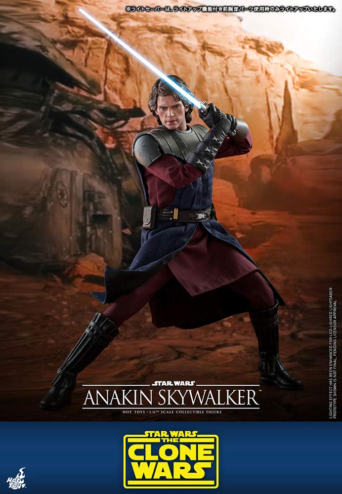 TV Masterpiece Star The Clone Wars Anakin Skywalker Scale Figure Wars 1/6