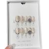 Jasmine White Tea Pure Desire Ice-transparent Flower White Champagne Pink Cat Eye Chain Drill Wear Armor