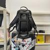 Studententasche Weicher Leder Herren Business Rucksack Große Kapazität Computer Rucksack