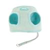 Puppy Olchi Dog Walking Safety Hug Harness Neck Safety Going Out Chest Leash, Mint