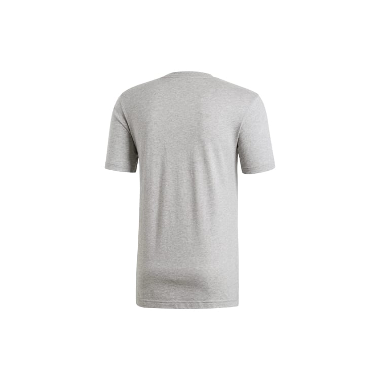Adidas T Shirts Men's Gray Crew Neck Moderate Straight Fit DV3051