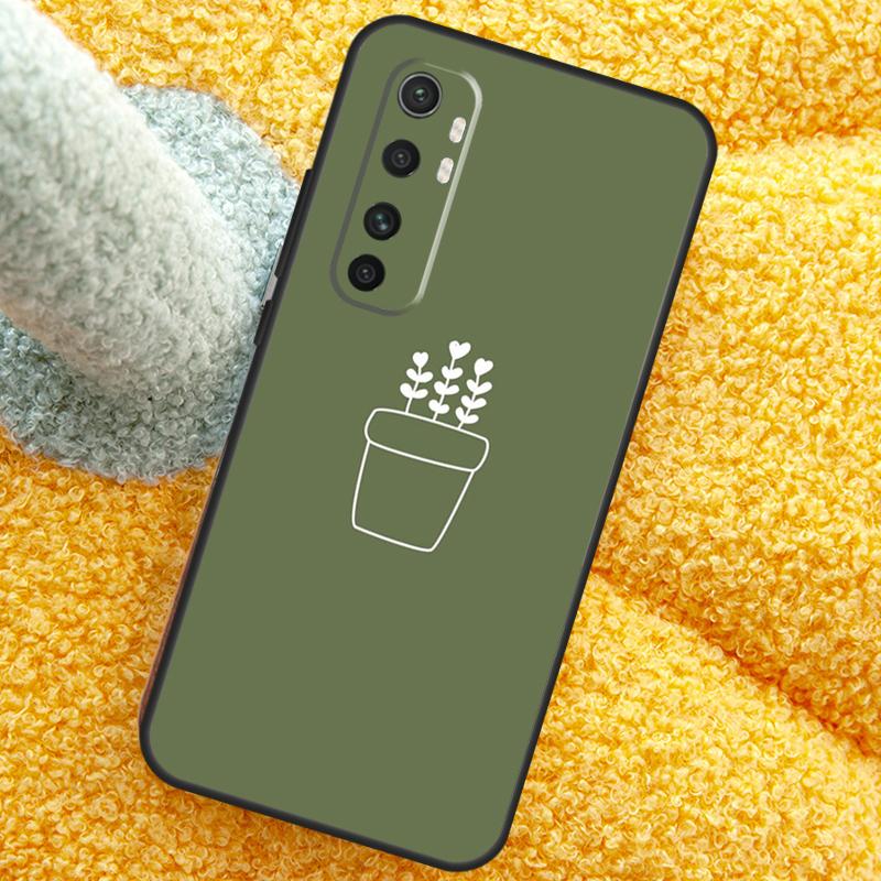 green aesthetic Case For POCO X3 X4 X5 F5 Pro M5s C40 F4 GT F3 Cover For Xiaomi 12T 11T Pro 12 13 Lite 12X