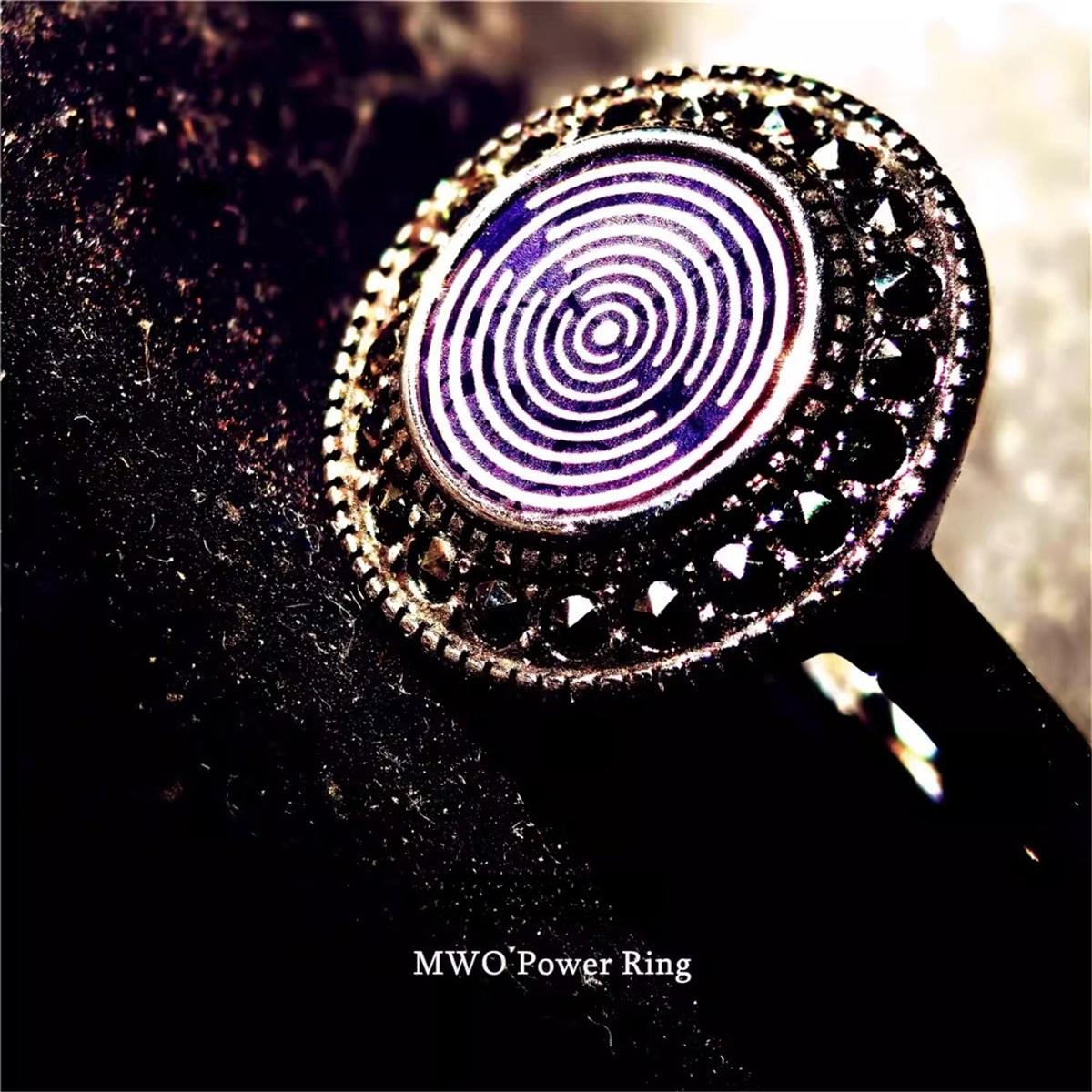 Circular polarizing plate, meditation practice, resonance matrix energy enhancement, spiritual energy assistance ring, meditation ring, good luck ring