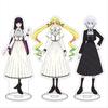 Rock Is A Lady's Modesty Acrylic Stand Model Plate Decoration Originality Desk Figure Display Fans Gift Cartoon Prime Products