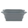 Foldable Ice Bath Tub Silicone Ice Tub Portable Bath Bucket  Travel Use