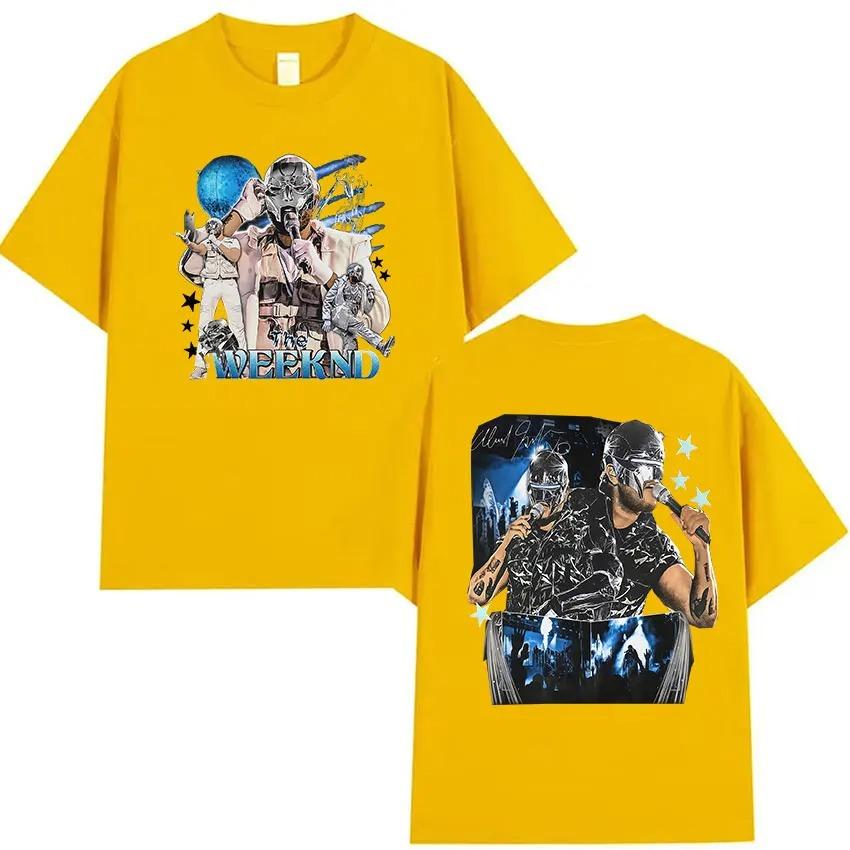 

Rapper The Weeknd XO Album 2026 Tour Concert TShirt Mens Hip Hop Gothic Vintage 100 Cotton Short Sleeve TShirt S