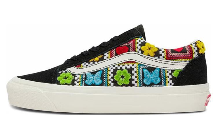 Vans Old Skool 36 Dx Черно-бело-желтые VN0A4BW3F3H 37