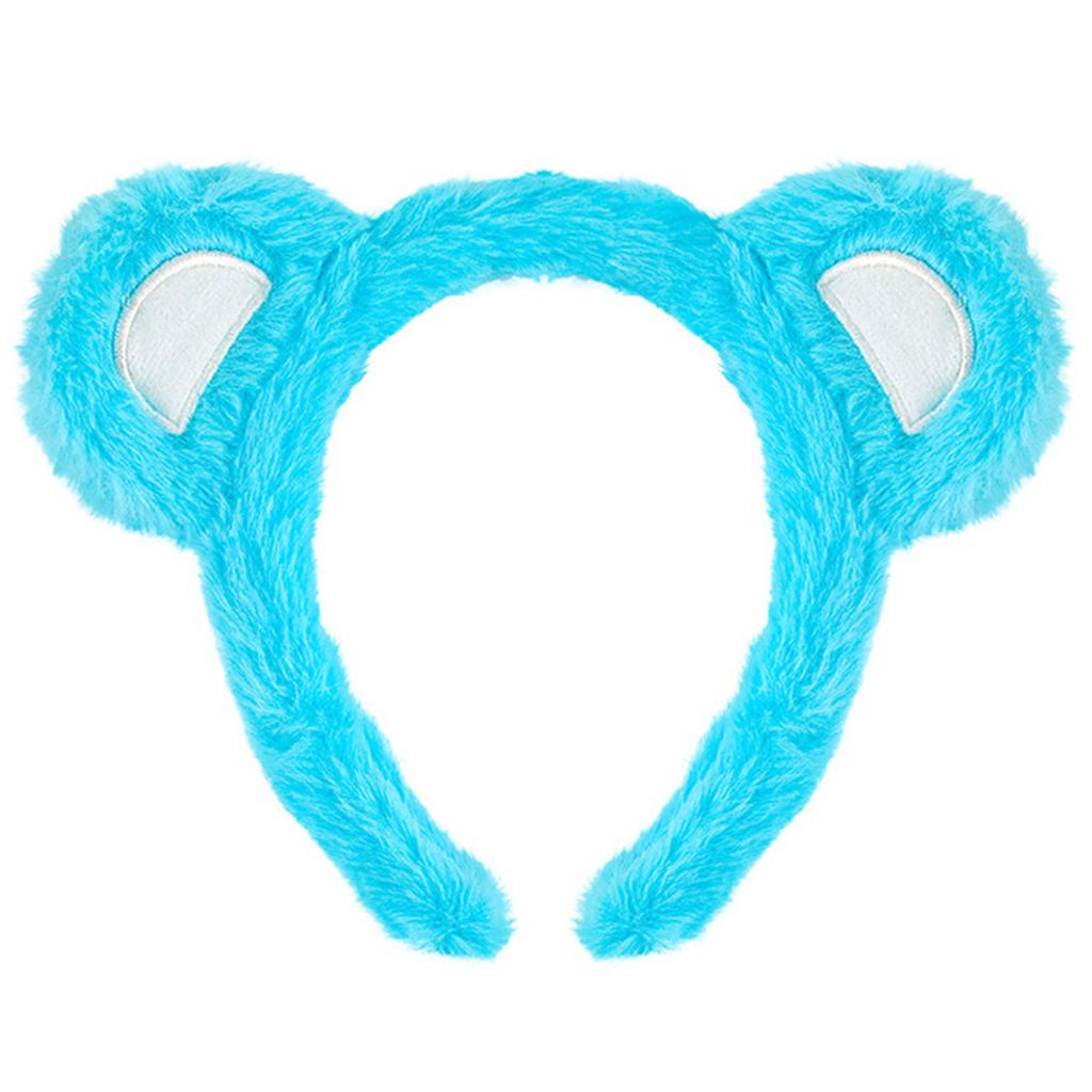 Pusete Bjørneøre Pannebånd Med Justerbart Design For Barn Og Kvinner Mykt Plysj Hårtilbehør For Daglig Bruk Eller Selskaper