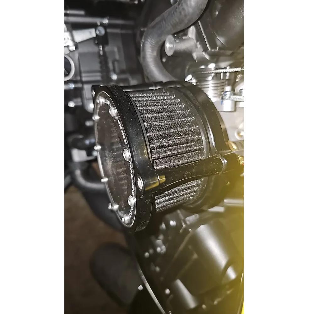 Motorcycle Vintage Air Cleaner Intake Systems Air Filter For Benda BD 300 BD300 KEEWAY-BENDA V302C Keeway V-Cruise 125
