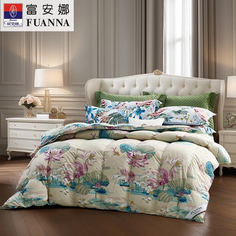 FUANNA Memory Time Goose Down Comforter