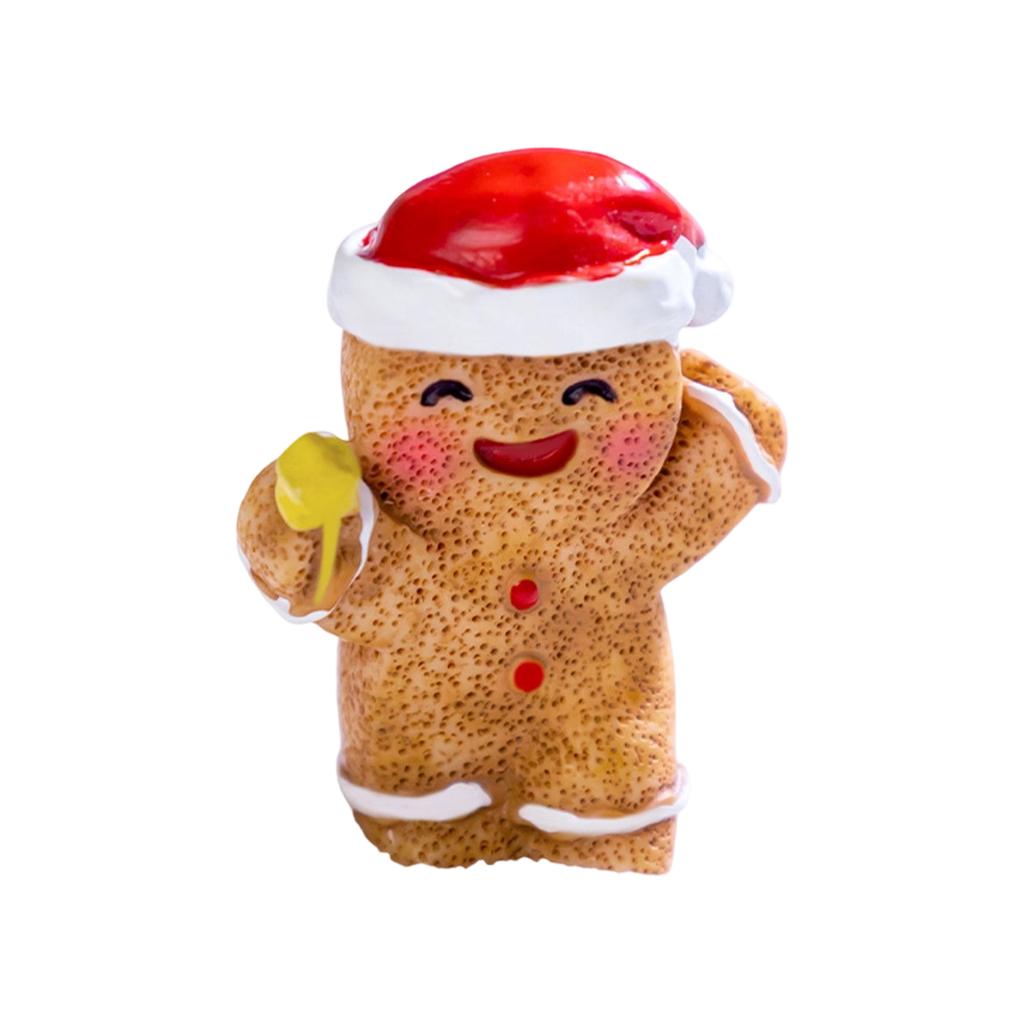 Creative And Cute Christmas Gingerbread DIY Decoration Accessories Figurines