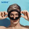 WAVE Vattenytespegelmask Panoramisk vidvinkel Dykmask Anti-im Silikon Vattentät Snorkelmask Härdat glas