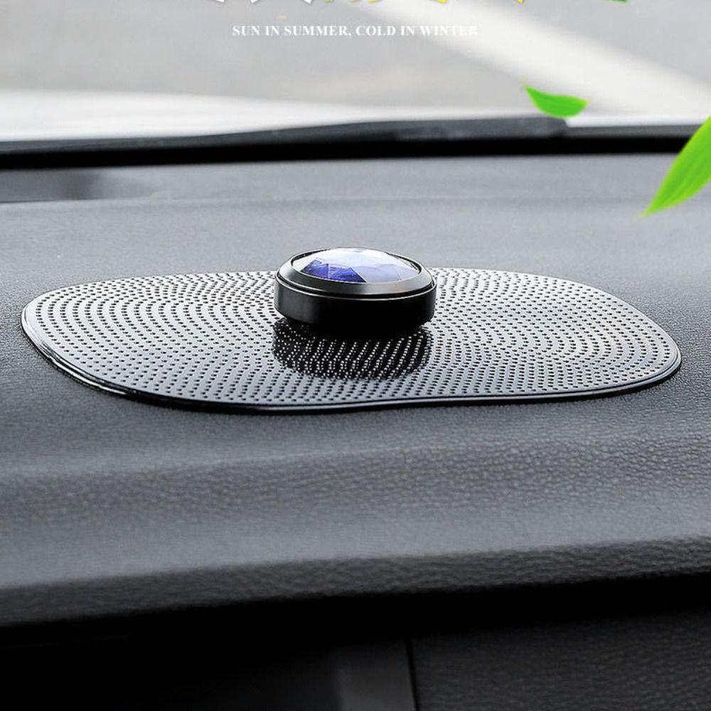 Silikon Skyvesikker Pad Anti-Slip Oppbevaringsmatte Ny Mobiltelefonholder