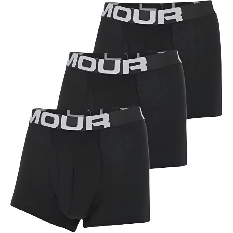Under Armour Underpants Men s 3 Pack Black 1363616-001 M