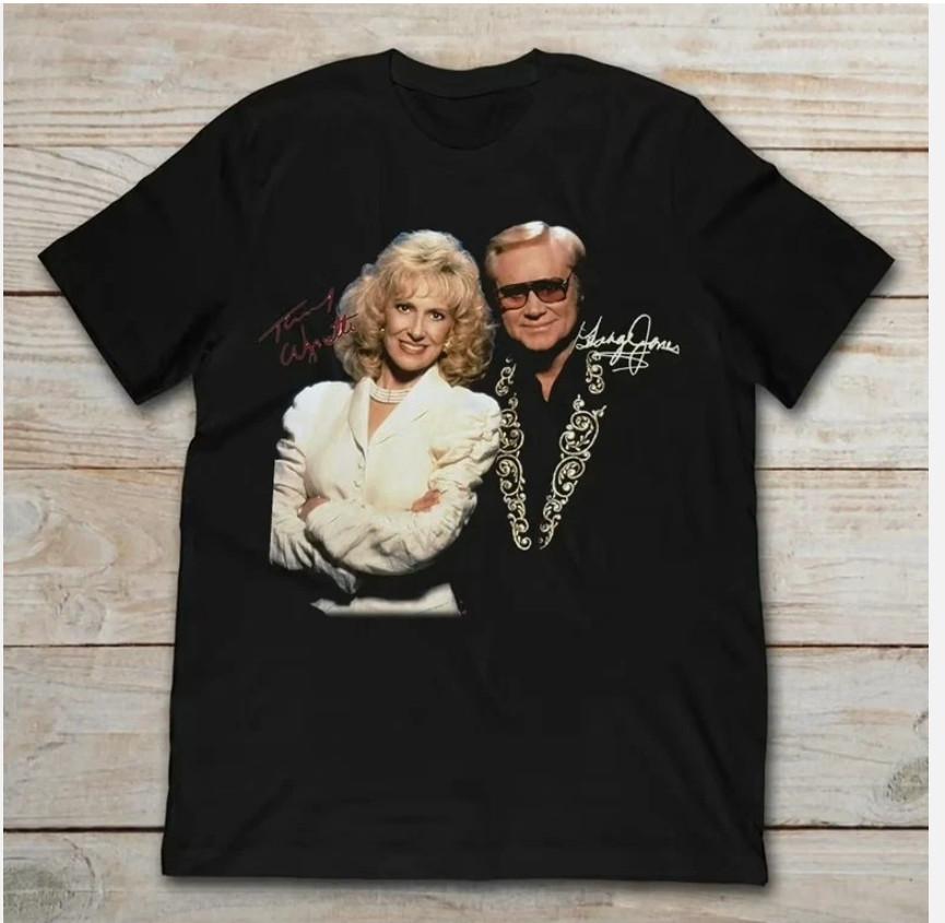 George Jones Tammy Wynette Graphic Unisex Shirt S-2XL XXL