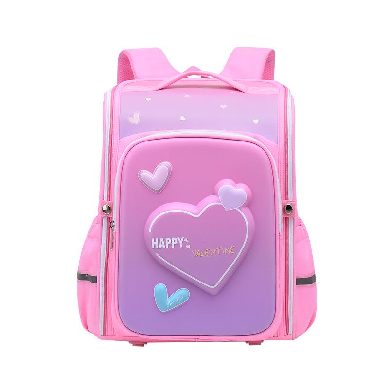2025 Lightweight Spine-Protecting Backpack for Primary School Girls and Boys, Grades 1-6