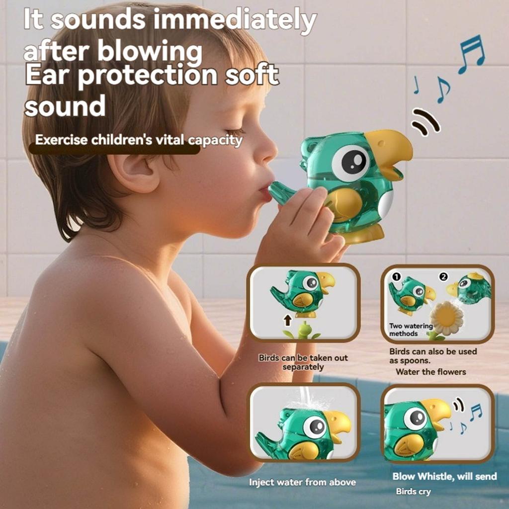 Children's Bath Water Toys Watering Flowers Turning Fun Water Bath Toys Bathroom Water Spray Shower