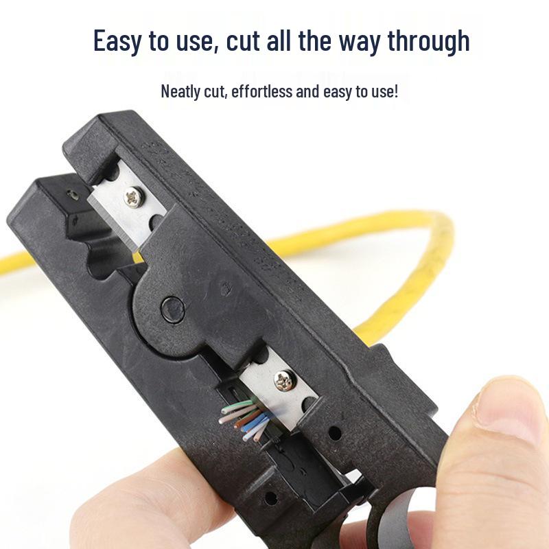 Electrician's Network Cable and Telephone Line Stripping Tool Set
