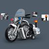 Mit Lichtern Musik Spielzeugauto Simulation Motorrad Polizei Streifenwagen Modell Kinder Trägheitsauto Junge Geburtstagsgeschenke