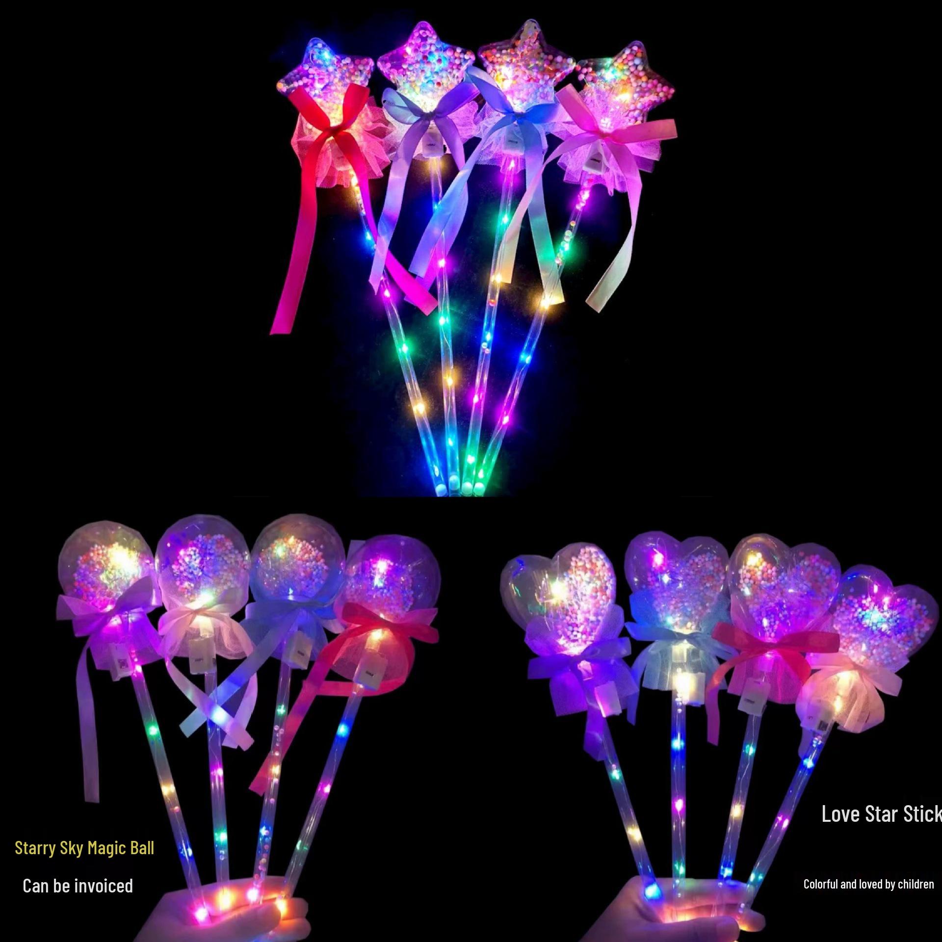 

Зіркове Небо Серце Фея Світловий Стік: Світний Паличка для Вечірок на Концерти та Заходи