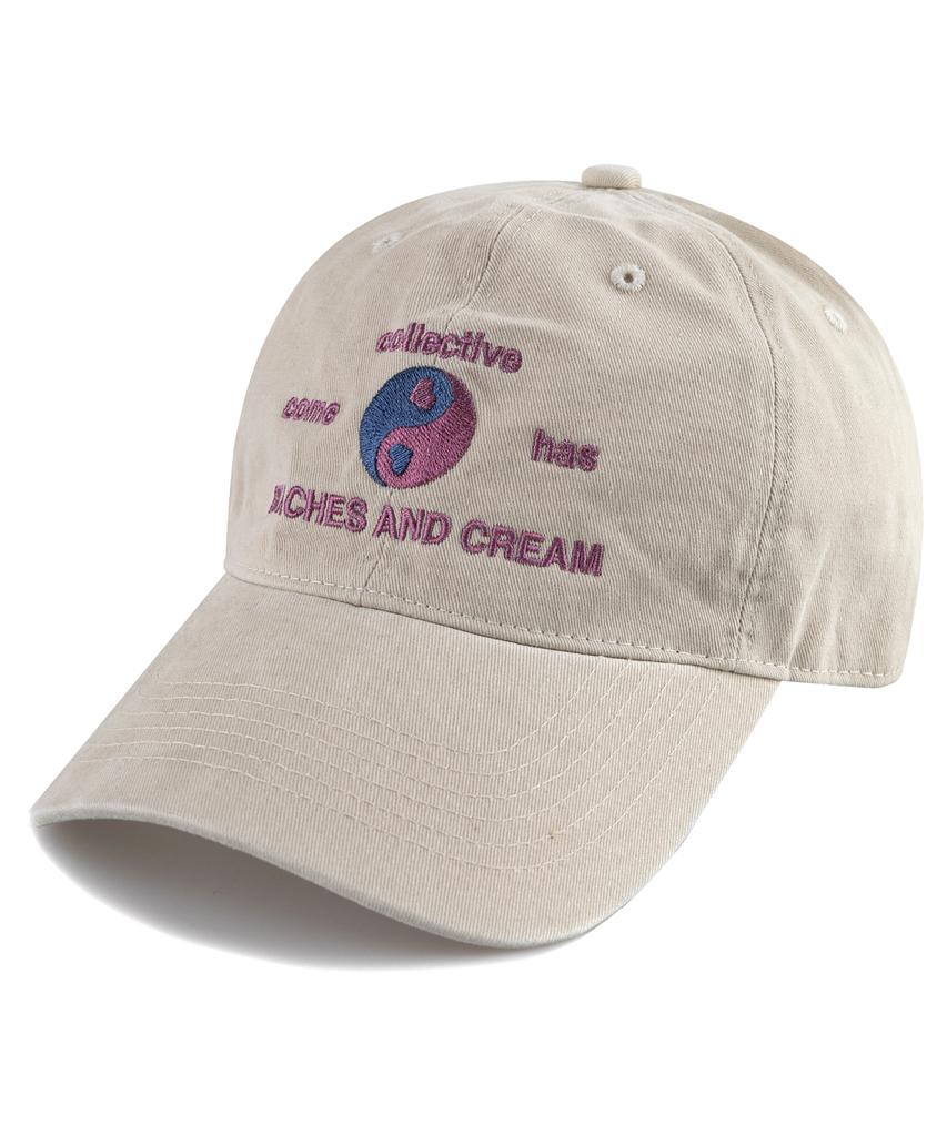 Bichiseuaenkeulim Collective Cation Ball Cap-Light Beige