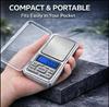 High Precision Mini Pocket Scale 500g/0.01g, Portable Digital Jewelry Scale, Accurate Small LCD Weighing Device for Easy Carry
