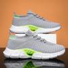 2024 sports shoes men's breathable flying woven trendy shoes women's versatile fashion and lightweight couple casual running shoes spot