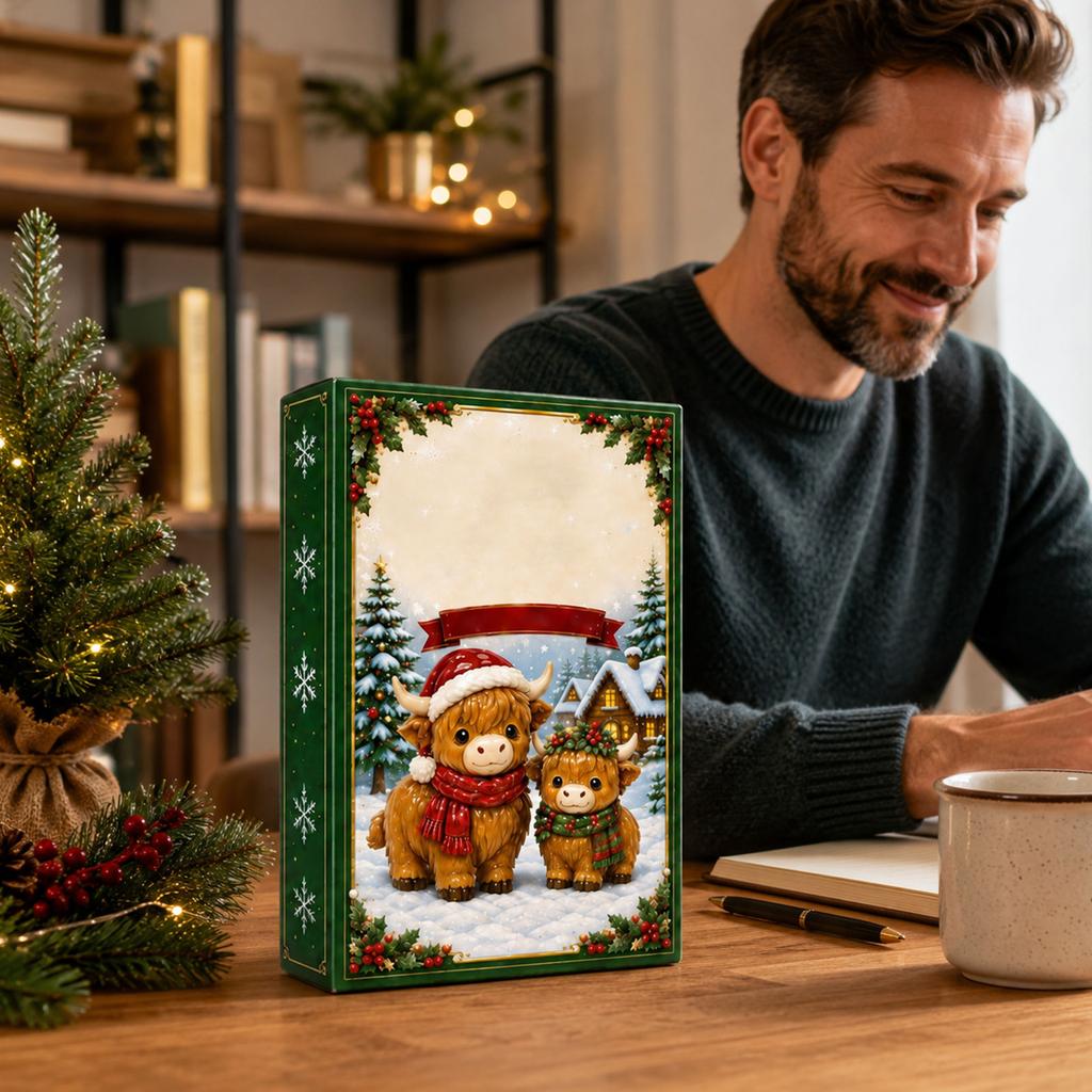 2026 Farm Series Advent Calendar Box, Small Size Holiday Countdown Gift for Kids