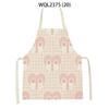 1Pcs Cat Graphic Printed Home Kitchen Apron Linen Sleeveless Antifouling Kids Bib Chef Cooking Baking Apron Home Cleaning Tools