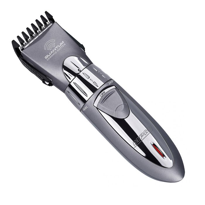 Rasoir électrique pour homme, sans fil, réglage de la coupe, lame en céramique MPM MMW-01 Gris 07362